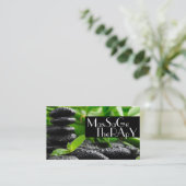 Massagetherapist Klinische Wellness Health Visitekaartje (Staand voorkant)