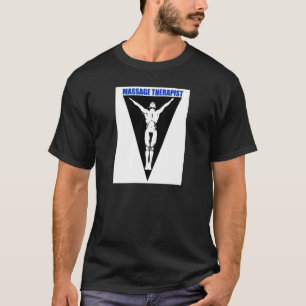 Massagetherapistische driehoek t-shirt