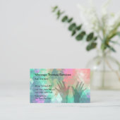 MassageVisitekaartjes Visitekaartje (Staand voorkant)