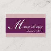 MassageVisitekaartjes Visitekaartje (Voorkant)