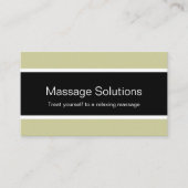 MassageVisitekaartjes Visitekaartje (Voorkant)