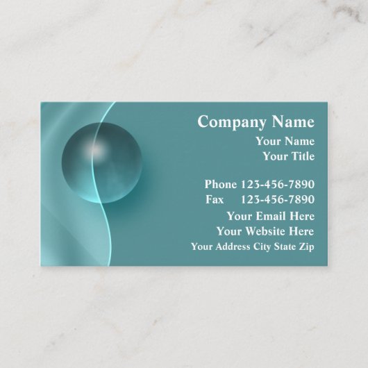 MassageVisitekaartjes Visitekaartje (Voorkant)