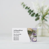 Massagewellness Thema Visitekaartje (Staand voorkant)