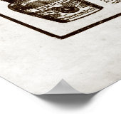  massagroomadvertentie uit 1907 poster (Hoek)