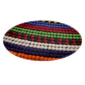 Massai Kralenpatroon Snijplank (Hoek)