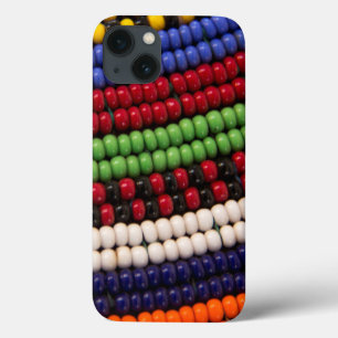 Massai Tribal Bead Pattern iPhone 13 Hoesje