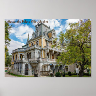 Massandra Palace Villa, Oekraïne Poster