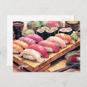 masse alimentaire envoi de cartes postales japonai (Devant / Derrière)