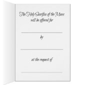 Masse catholique offrant l'anniversaire Mariage (Intérieur (Droit))