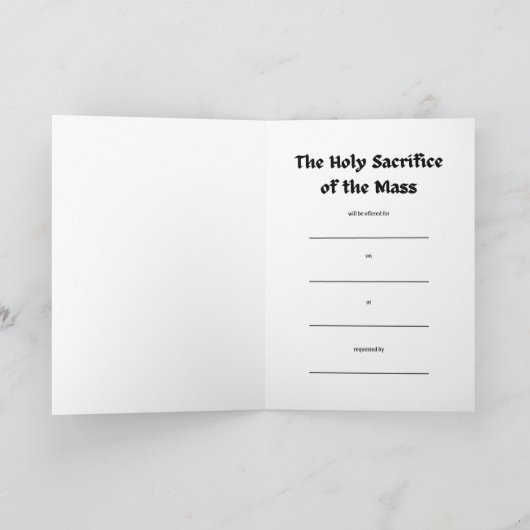 Masse de Saint Grégoire le Grand Durer, carte d'in (Intérieur)