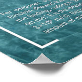 Masse-énergie - Poster des mathématiques (Coin)