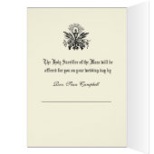 Masse Mariage catholique offrant élégant (Intérieur (Gauche))