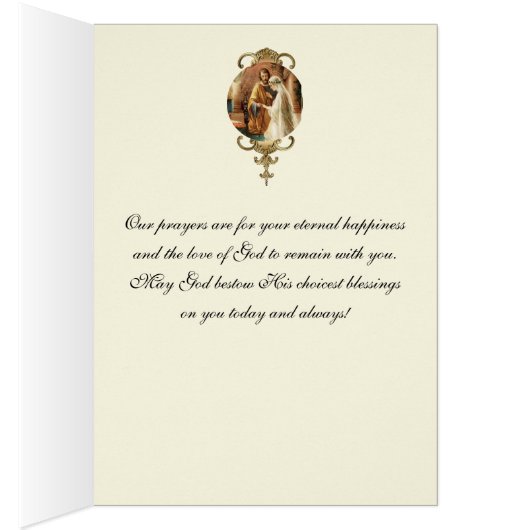 Masse Mariage catholique offrant élégant (Intérieur (Droit))