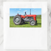 Massey Ferguson 35 tractor Rechthoekige Sticker (Tas)