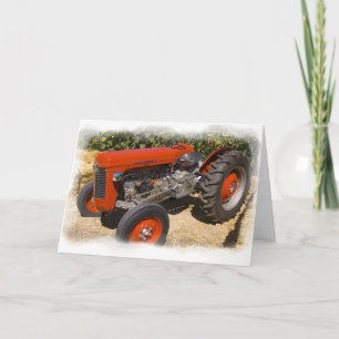 Massey Ferguson bedankkaart