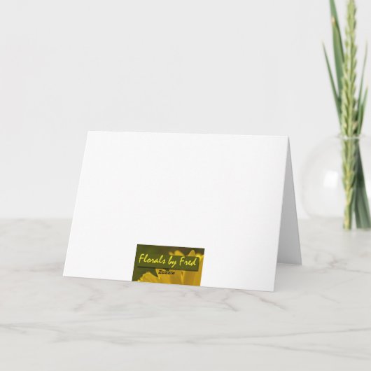 Massey Ferguson Embleem Dank u kaart (Achterkant)