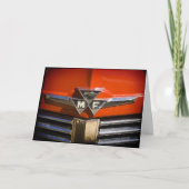 Massey Ferguson Embleem Dank u kaart (Voorkant)