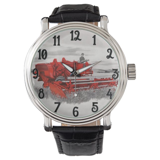 Massey Harris Combinatie Horloge (Voorkant)