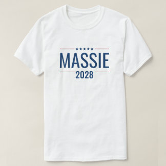 Massie 2028 voor President Thomas Massie 2028 T-shirt