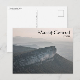 Massief Centraal Frankrijk Briefkaart