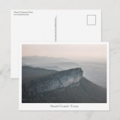 Massief Centraal Frankrijk Briefkaart (Voorkant / Achterkant)