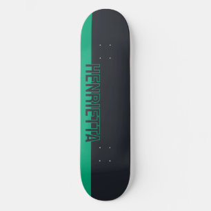 Massief grijs en groen  skateboard