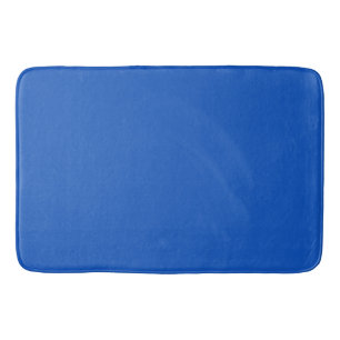 Massief saffier blauw badmat