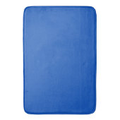 Massief saffier blauw badmat (Voorkant Verticaal)