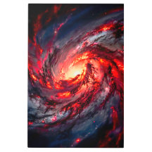 Massieve Draaiende Robijnrode Donkere Galaxy Ruimt
