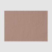 Massieve kleur Mocha Mousse Tissue Paper Tissuepapier (Voorkant)
