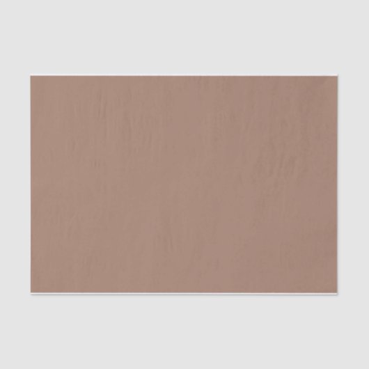 Massieve kleur Mocha Mousse Tissue Paper Tissuepapier (Voorkant)