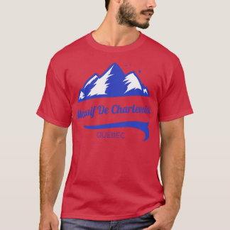 Massif de Charlevoix ski Quebec T-shirt