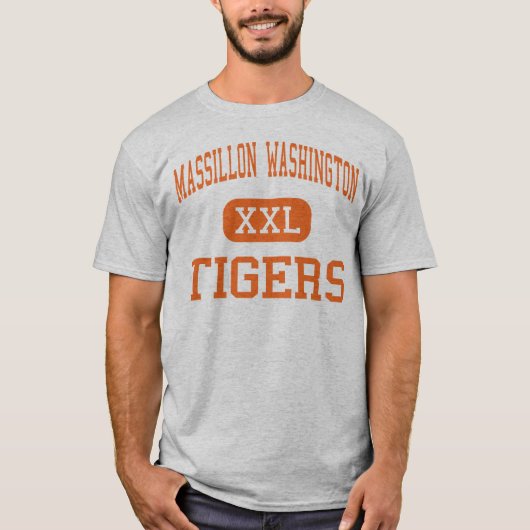 Massillon Washington - tigres - haut - Massillon (Devant)