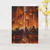 Massive Detroit-Motown - Carte de voeux (Fleur jaune)