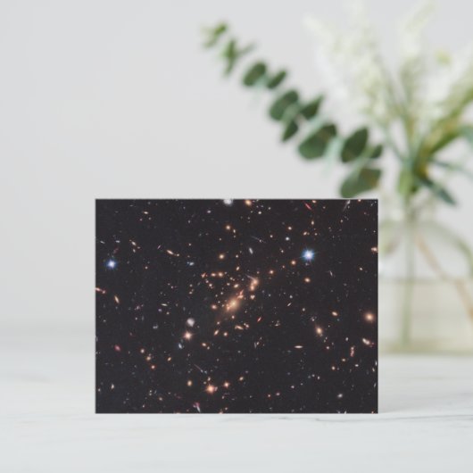 Massive Galaxy Cluster Macs J2129-0741 Briefkaart (Staand voorkant)