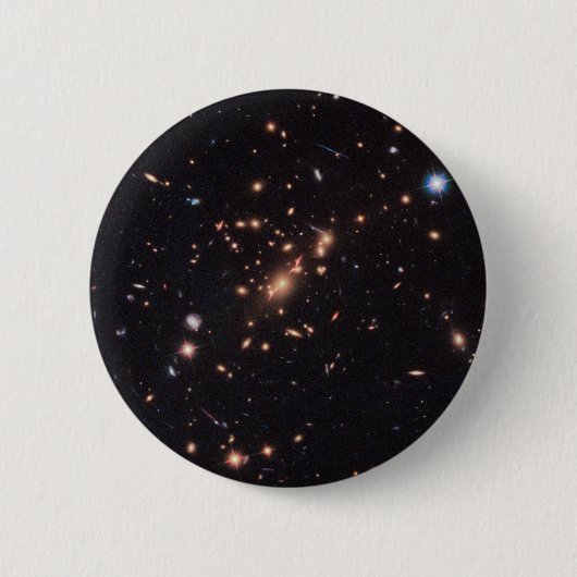 Massive Galaxy Cluster Macs J2129-0741 Ronde Button 5,7 Cm (Voorkant)