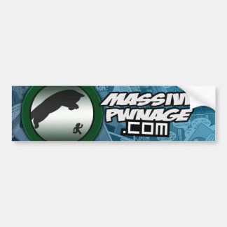 Massive Pwnage Bumpersticker