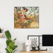 masson alphonse mucha chocolat poster (Thuiskantoor)