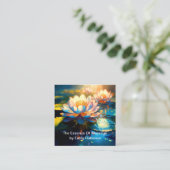 Massothérapeute Zen Cartes de rendez-vous (Debout devant)