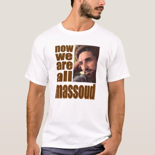 Massoud T-shirt (Voorkant)