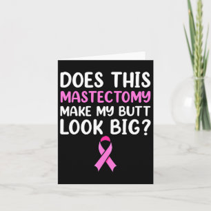 Mastectomie Overlevende Herstel Kleding Kaart