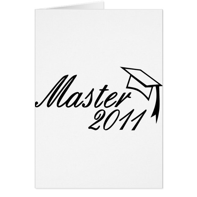 Master 2011 (Voorkant)