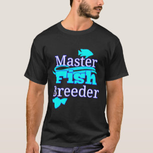 Master Aquarium Vis Fokker Vistank Pleco Cichl T-shirt