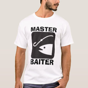 MASTER BAITER, Drôle pêche T-shirts DAD
