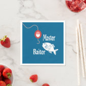 Master Baiter Vist Funny Novelty Fish Joke Servet (Insitu)