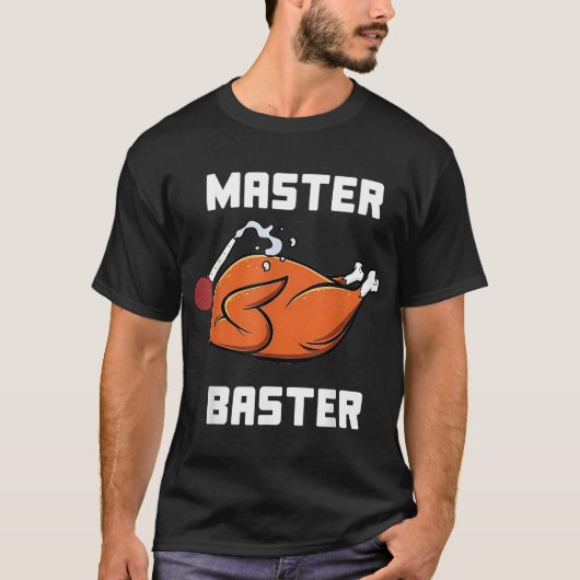 Master Baster Funny Turkije Baster Thanksgiving T-shirt (Voorkant)