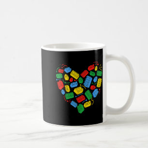 Master Bouwer Blok Baksteen Hart Valentin Koffiemok
