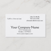 Master Brick Layer en Designer Visitekaartje (Achterkant)