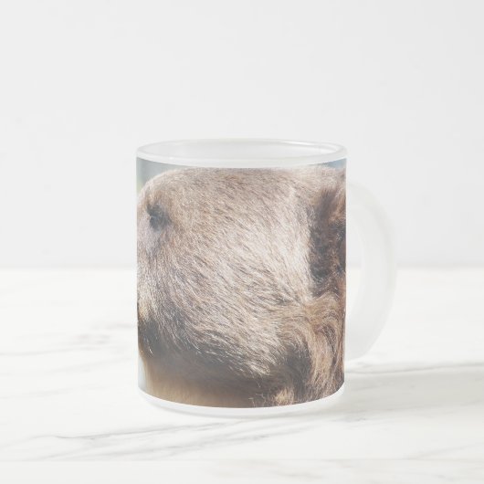 Master Bruce-Mok Matglas Koffiemok (Voorkant rechts)