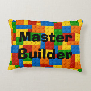 Master Builder Kinder blokken - Rechthoekig kussen